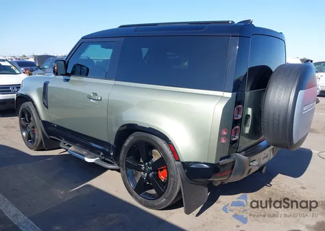 2021 Land Rover Defender 90 X from USA, damaged, VIN SALEX6RU9M2052319